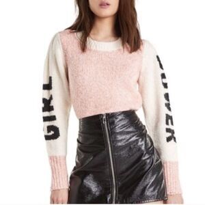 NWT Wildfox Pink Soft Sweater
